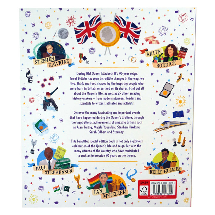 Great Elizabethans: HM Queen Elizabeth II and 25 Amazing Britons from Her Reign Book By Imogen Russell Williams - Ages 7-12 - Paperback