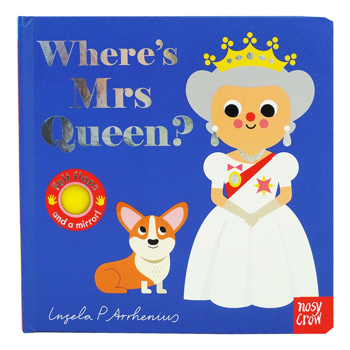 Where's Mrs Queen? by Ingela P Arrhenius - Ages 0-5 - Board Book