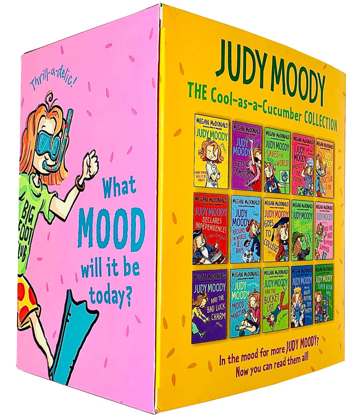 Judy Moody by Megan McDonald: Books 1-15 Box Set Collection - Ages 6-12 - Paperback 7-9 Walker Books Ltd