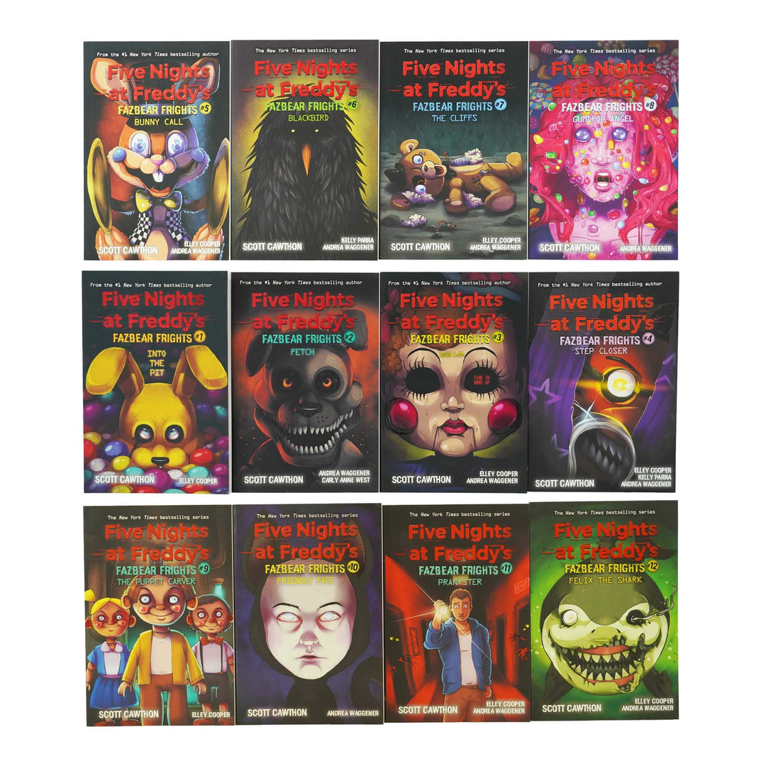 Fazbear Frights 12 Books Boxed Set (Five Nights at Freddy's) - Age 12 years and up - Paperback Young Adult Scholastic