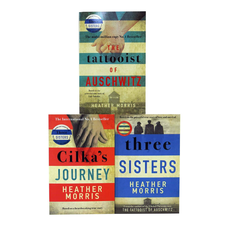 The Tattooist of Auschwitz By Heather Morris 3 Books Collection Set - Fiction - Paperback