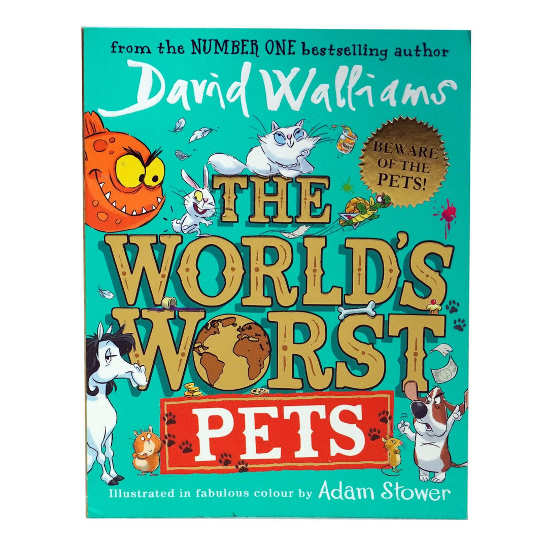 The World’s Worst Pets Book By David Walliams - Age 8-11 - Paperback