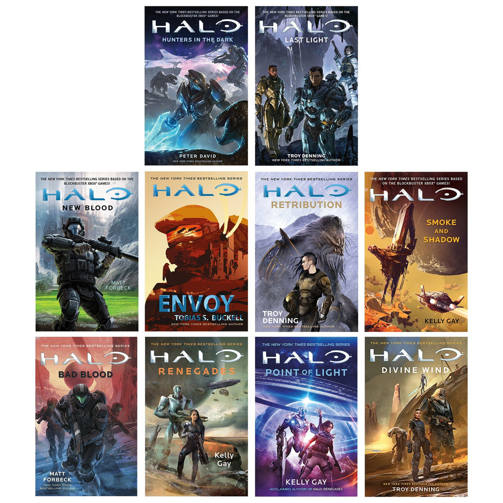 Halo Collection 10 Books Set - Fiction - Paperback – American Bookworm