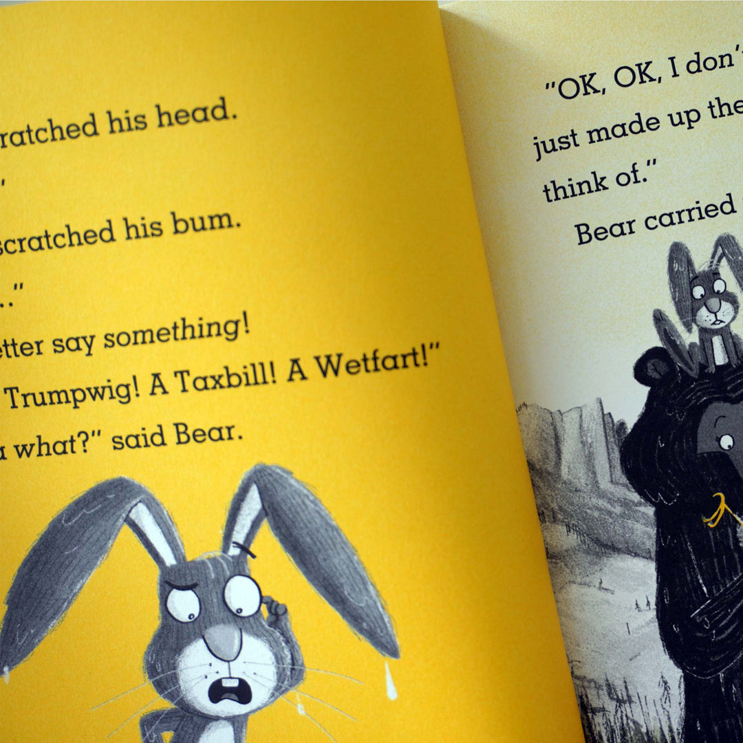 Julian Rabbit Rabbit and Bear by Julian Gough 4 Books – American Bookworm