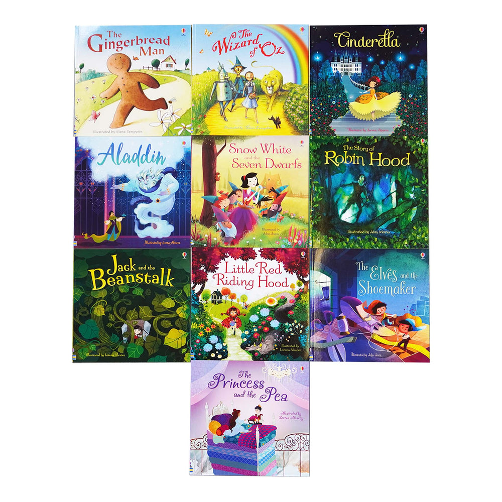 Usborne 10 Picture Children Books Collection Set - Age 2-8 - Paperback 0-5 Usborne Publishing Ltd