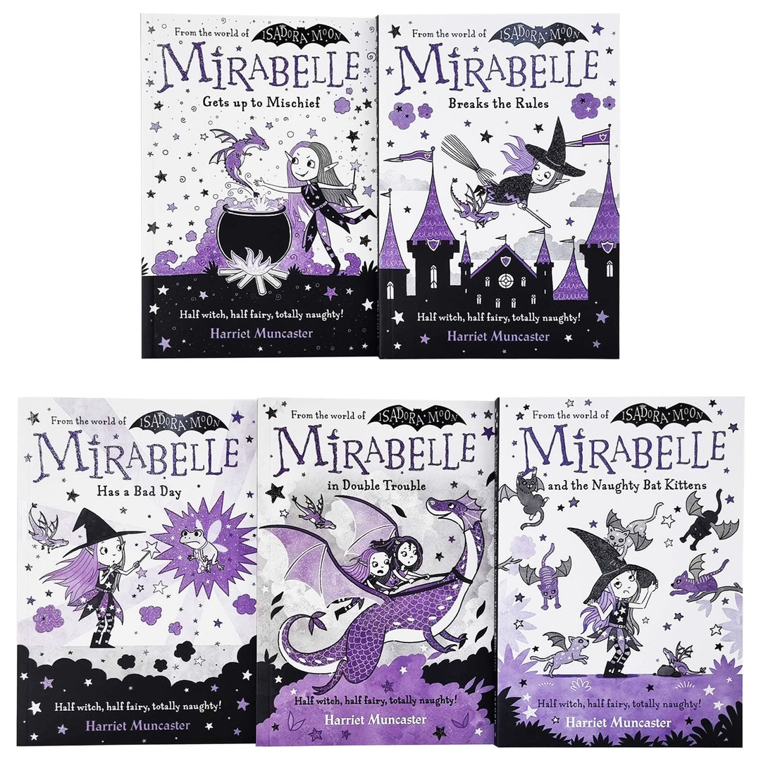 Mirabelle by Harriet Muncaster 5 Books Collection Set (Isadora Moon) - Ages 5-7 - Paperback