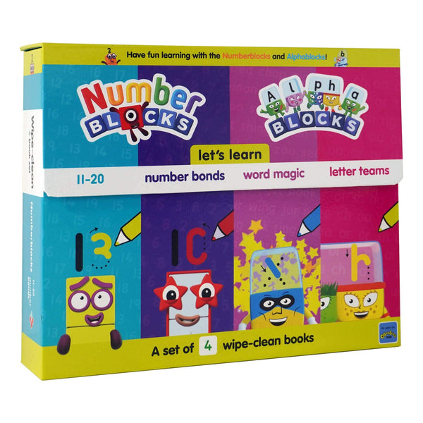 しろくまPhonics Kids numberblocks等 Numberblocks and Alphablocks: Let's Learn Numbers and Letters 4