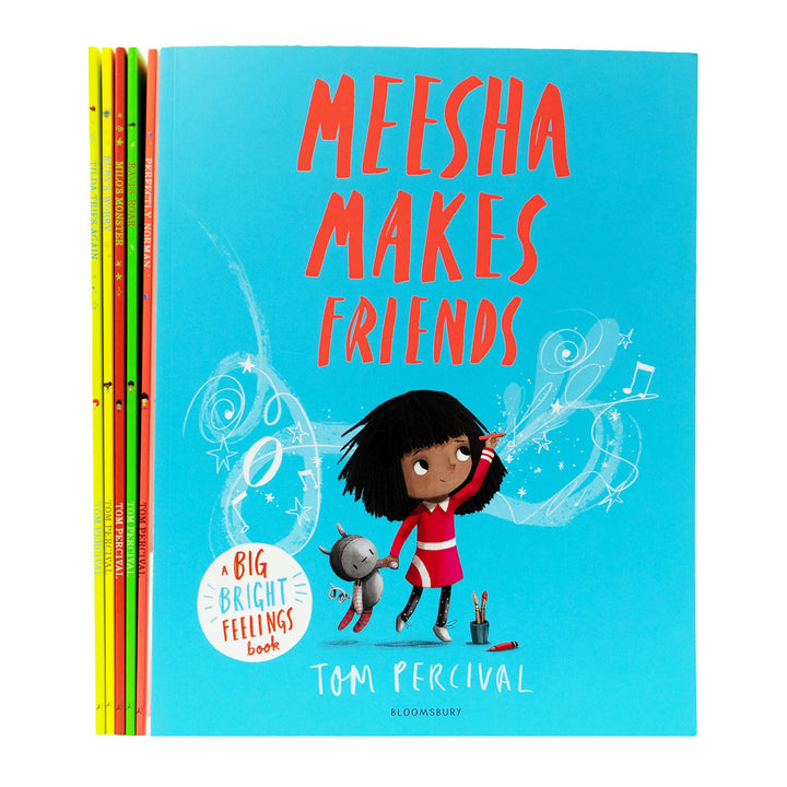 A Big Bright Feelings By Tom Percival 6 Books Collection Set - Ages 3-7 - Paperback