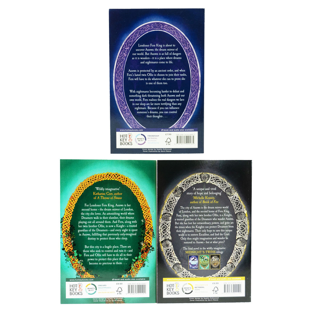 City of Nightmares Series By Holly Race 3 Books Collection Set - Ages 14-18 - Paperback