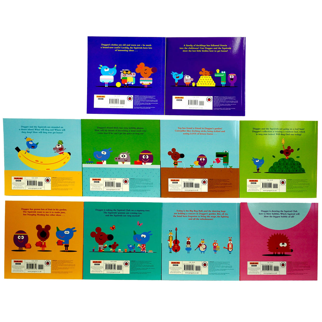 Hey Duggee: Duggee's Brilliant 10 Books Books Set - Ages 2-6 - Paperback 5-7 Ladybird