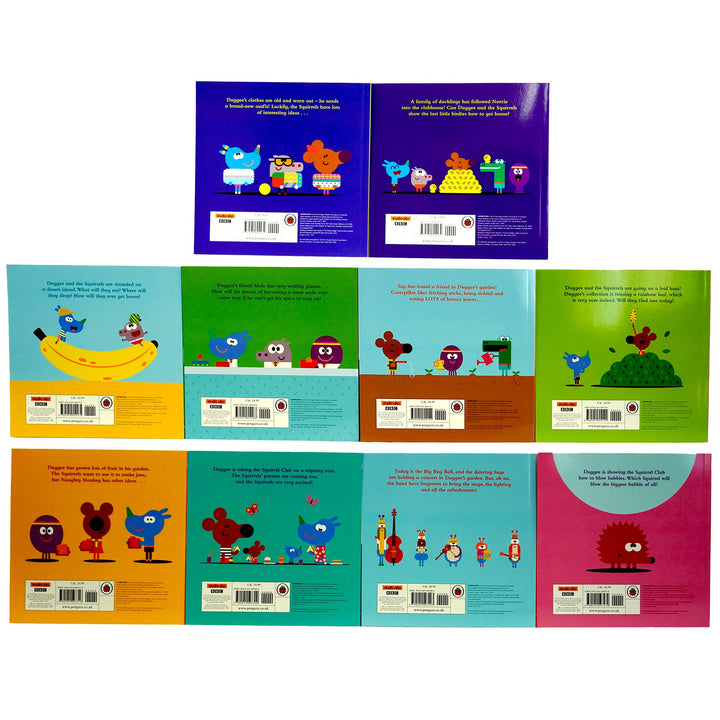 Hey Duggee: Duggee's Brilliant 10 Books Books Set - Ages 2-6 - Paperback 5-7 Ladybird