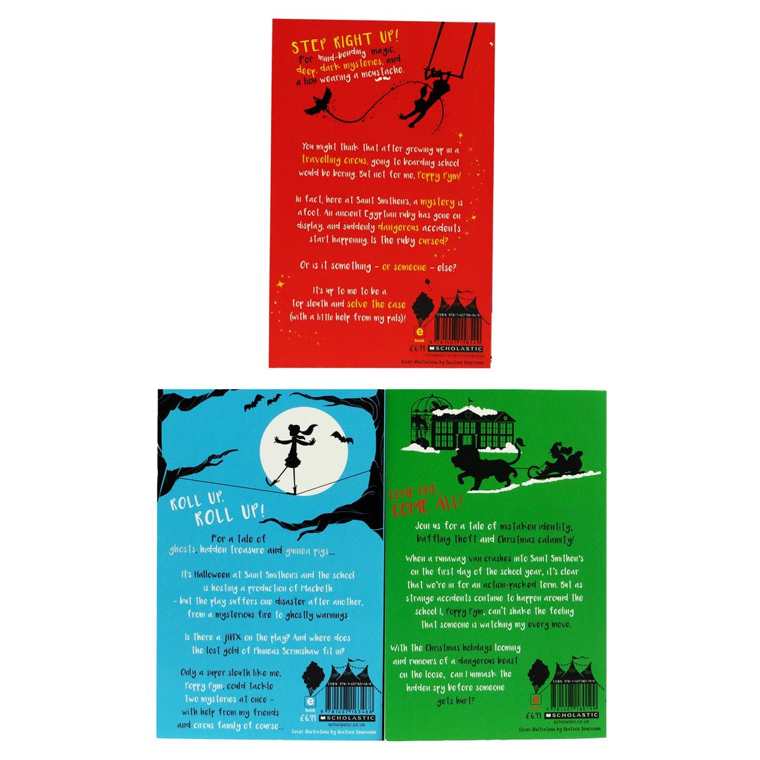 Poppy Pym Collection By Laura Wood 3 Books Set - Ages 8-12 - Paperback