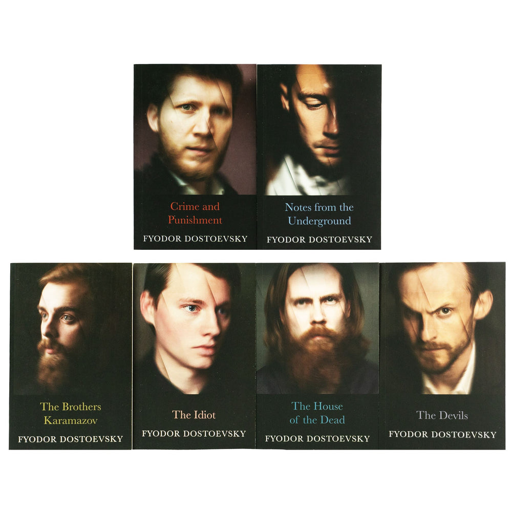 Complete Collection of Fyodor Dostoevsky 6 Books Set - Fiction - Paperback Fiction Classic Editions