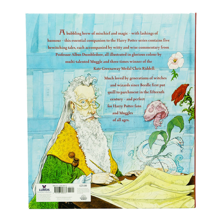 The Tales of Beedle the Bard by J.K. Rowling Illustrated by Chris Riddell - Ages 9+ - Hardback