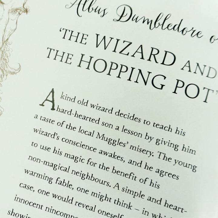 The Tales of Beedle the Bard by J.K. Rowling Illustrated by Chris Riddell - Ages 9+ - Hardback