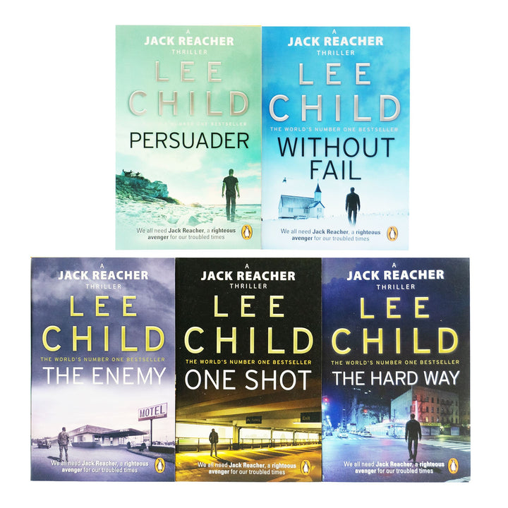 Jack Reacher by Lee Child: Books 6-10 Collection Set - Fiction - Paperback