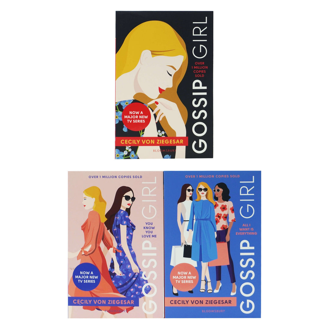 Gossip Girl Series by Cecily von Ziegesar: 3 Books Collection Set - Ages 12+ - Paperback