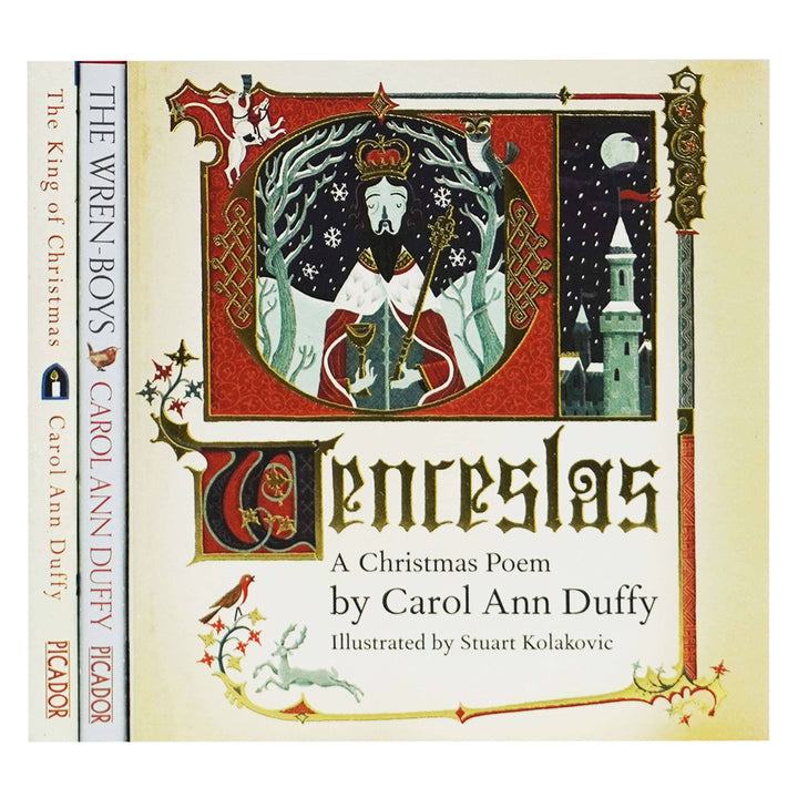 Christmas Poems by Carol Ann Duffy 3 Books Collection Set - Poetry - Hardback Non-Fiction Picador