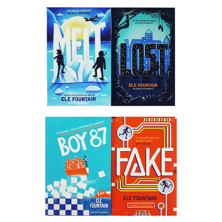 Ele Fountain Collection 4 Books Set - Ages 8-12 - Paperback