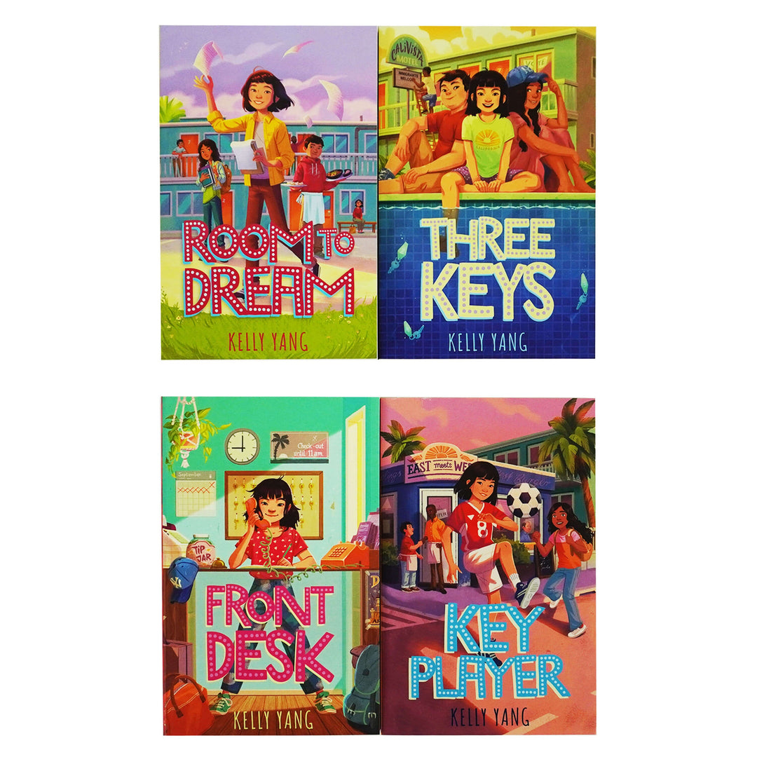 Front Desk Series 4 Books Collection Set By Kelly Yang - Age 9+ - Paperback