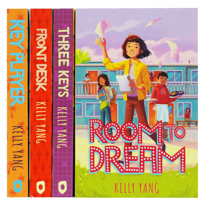 Front Desk Series 4 Books Collection Set By Kelly Yang - Age 9+ - Paperback