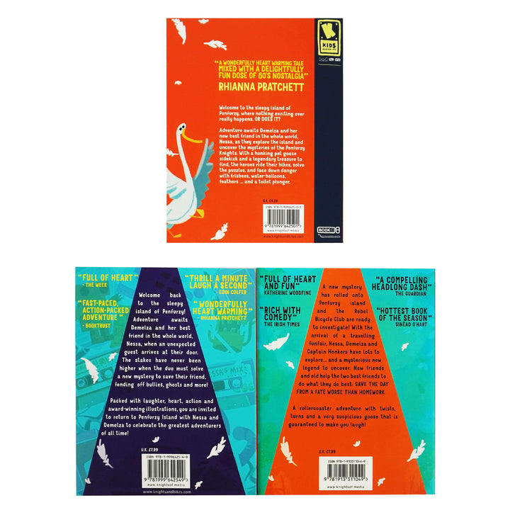 Knights & Bikes Series by Gabrielle Kent: 3 Books Collection Set - Ages 7-9 - Paperback