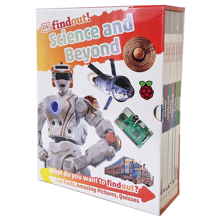 DKfindout!: Science and Beyond Collection 8 Books Box Set - Ages 7-9 - Paperback