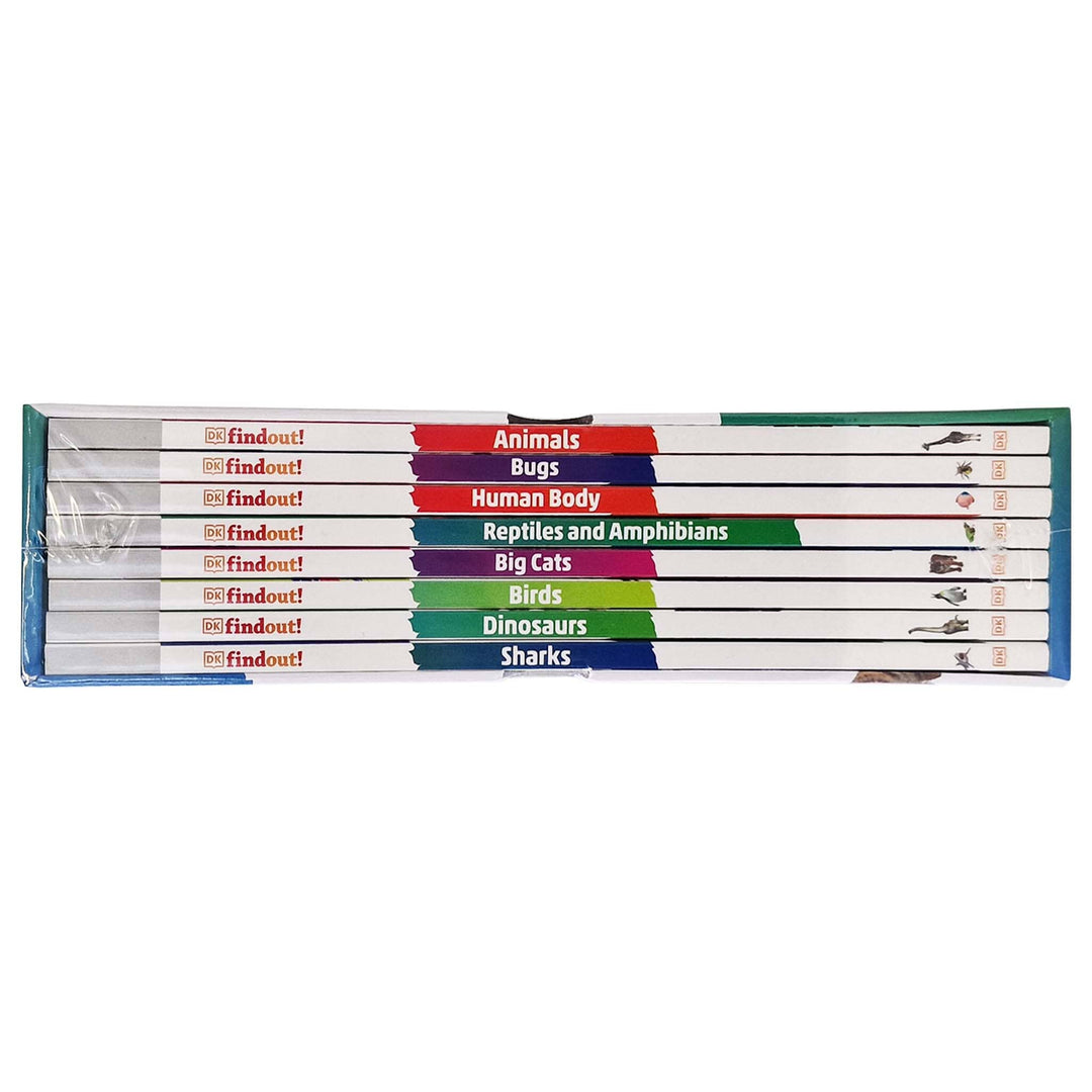 DKfindout!: The Living World Collection 8 Books Box Set - Ages 6-9 - Paperback