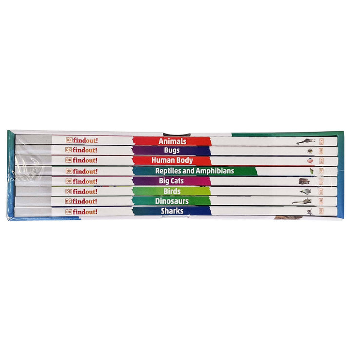 DKfindout!: The Living World Collection 8 Books Box Set - Ages 6-9 - Paperback