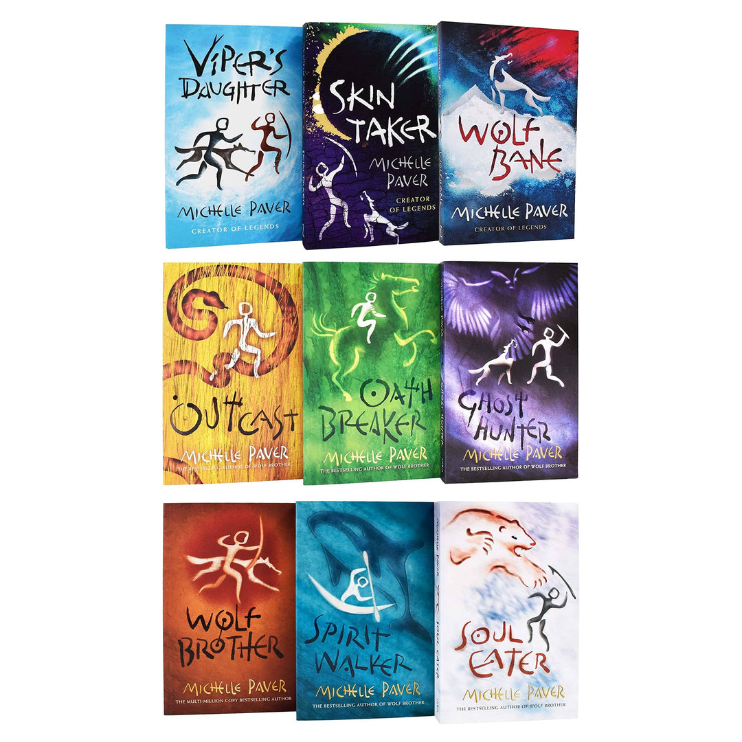 The Chronicles of Ancient Darkness by Michelle Paver 9 Books Collection - Ages 12+ - Paperback