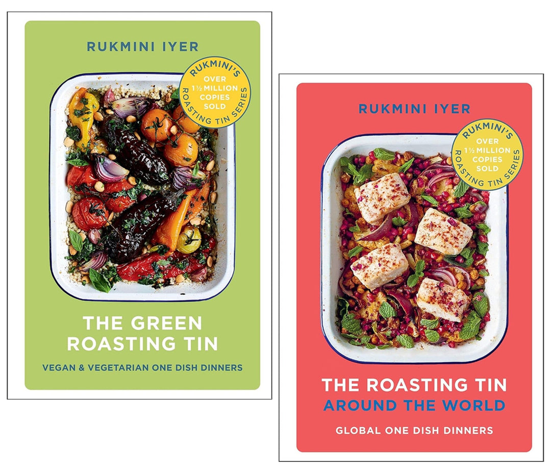 Rukmini Iyer Collection 2 Books Set (The Green Roasting Tin & The Roasting Tin Around the World) - Non Fiction - Hardback