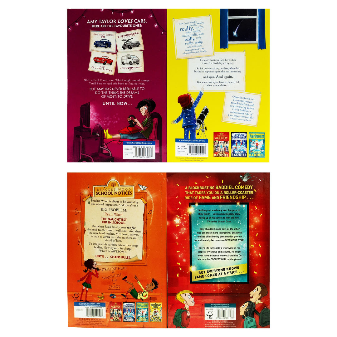 David Baddiel Collection 4 Books Set - Ages 8-13 - Paperback