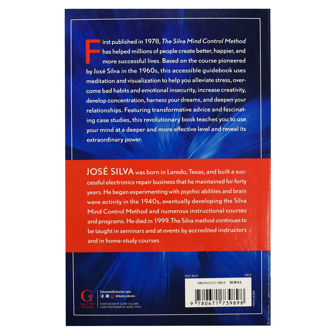 The Silva Mind Control Method by Jose Silva JR & Philip Miele - Non Fiction - Paperback