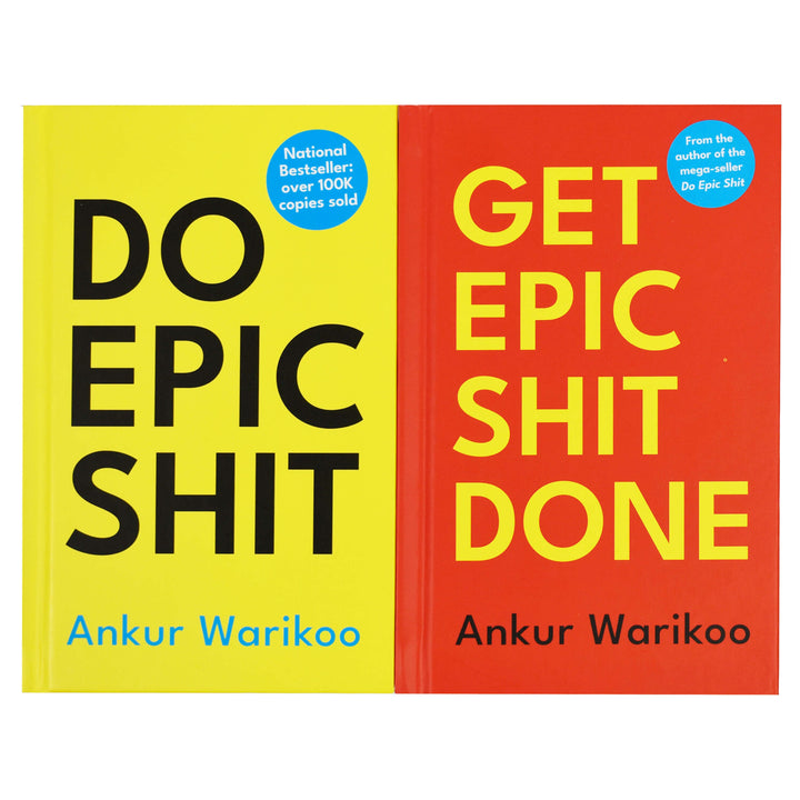 Ankur Warikoo Collection 2 Books Set (Get Epic Shit Done, Do Epic Shit) - Non Fiction - Hardback