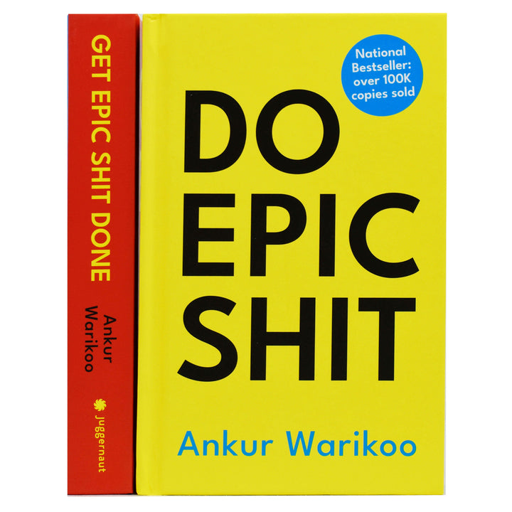 Ankur Warikoo Collection 2 Books Set (Get Epic Shit Done, Do Epic Shit) - Non Fiction - Hardback