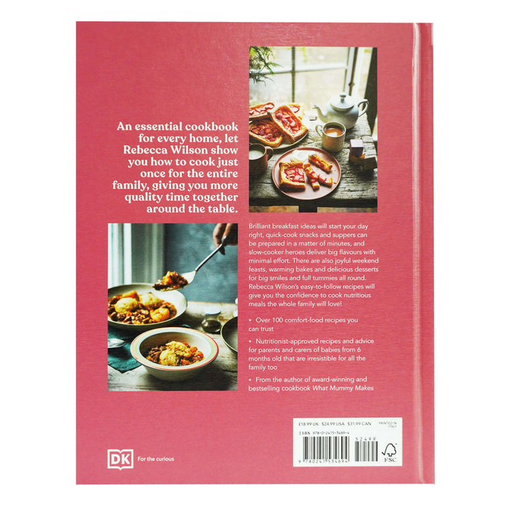 Family Comforts: Simple, Heartwarming Food to Enjoy Together by Rebecca Wilson - Hardback