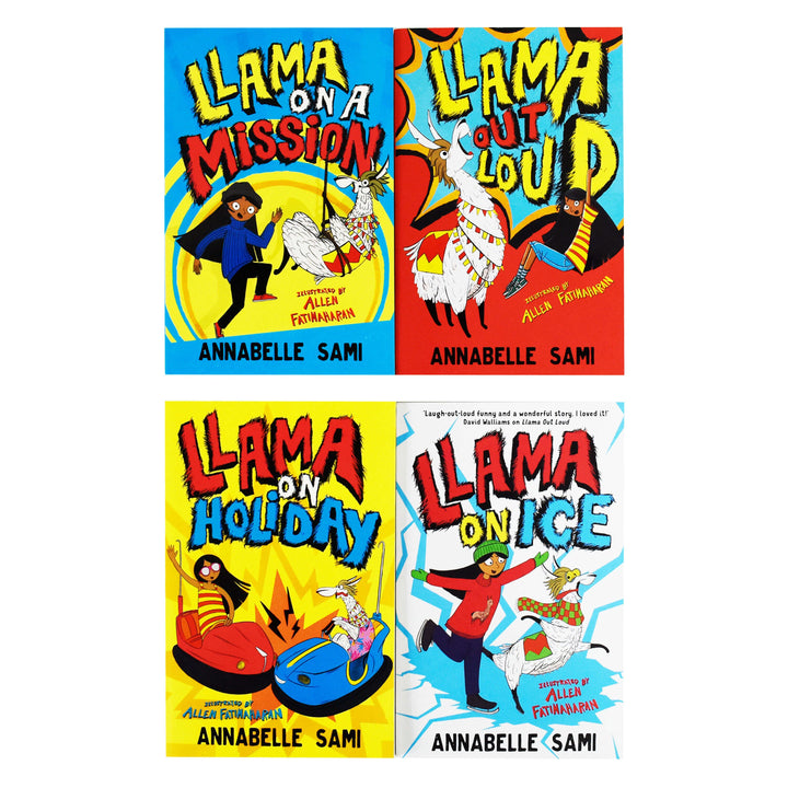 Llama Out Loud Series by Annabelle Sami 4 Books Collection Set - Ages 8-12 - Paperback