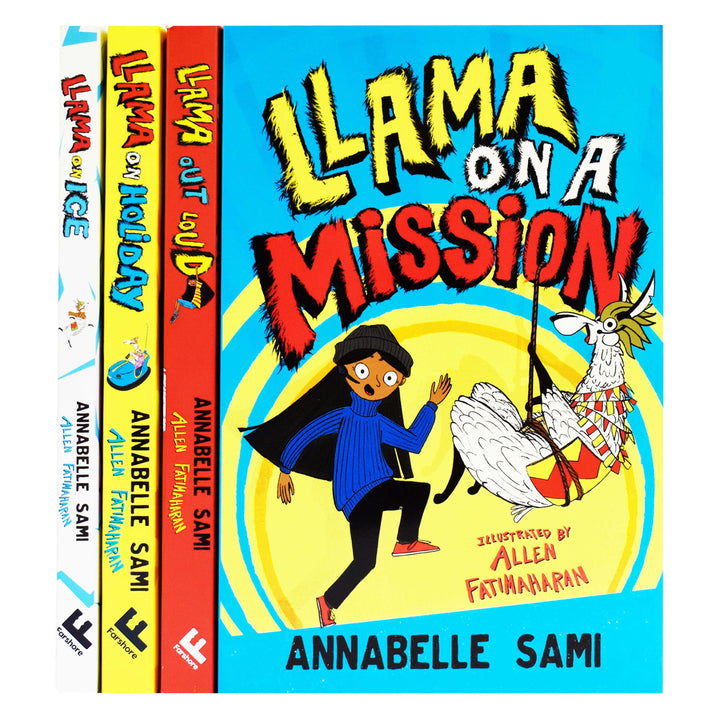Llama Out Loud Series by Annabelle Sami 4 Books Collection Set - Ages 8-12 - Paperback