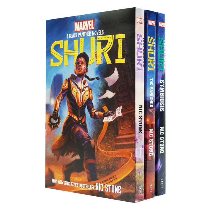 Black Panther Novel by Nic Stone 3 Books Collection Set - Ages 8-12 - Paperback 9-14 Scholastic