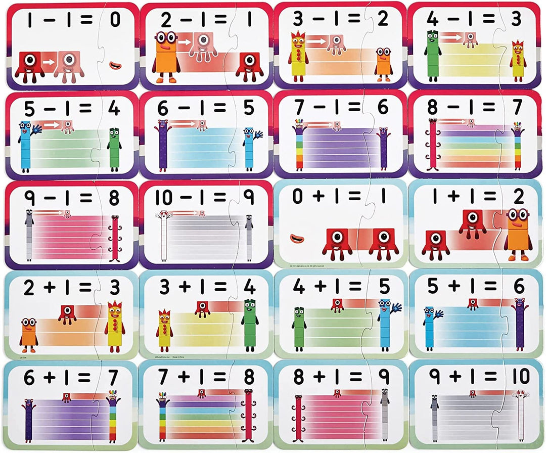 Numberblocks Adding and Subtracting Puzzle Set by Learning Resources - Ages 3 Years+