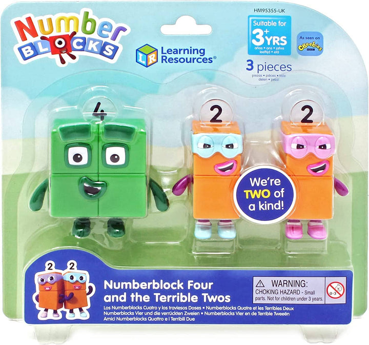 Numberblock Four and The Terrible Twos by Learning Resources - Ages 3 Years+