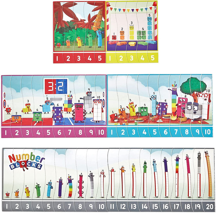Numberblocks Sequencing Puzzle by Learning Resources - Ages 3 Years+ - Educational Toy