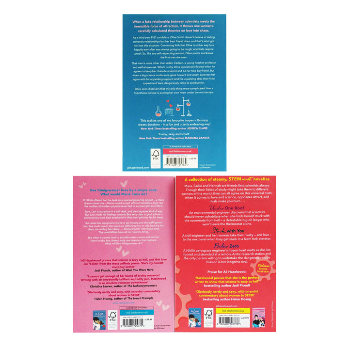 The Love Hypothesis by Ali Hazelwood 3 Books Collection Set  - Fiction - Paperback