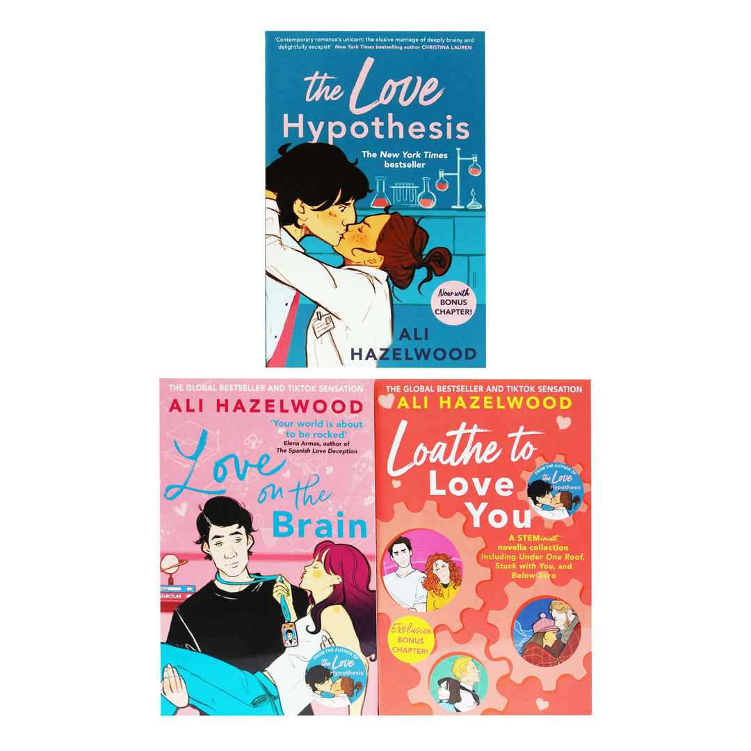The Love Hypothesis by Ali Hazelwood 3 Books Collection Set  - Fiction - Paperback