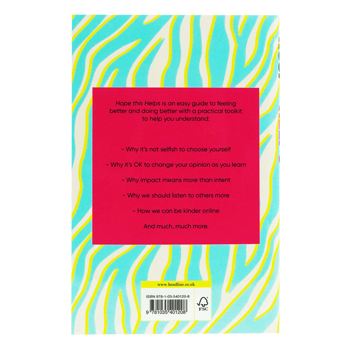 Hope this Helps by Benjy Kusi: How to be Kinder to Yourself and Others - Non Fiction - Hardback