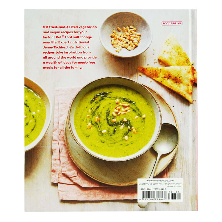 Modern Vegetarian Instant Pot Cookbook by Jenny Tschiesche: 101 veggie and vegan recipes for your multi-cooker - Hardback