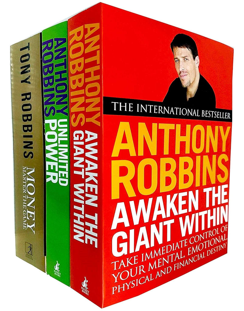 Tony Robbins Collection (Unlimited Power, Awaken The Giant Within