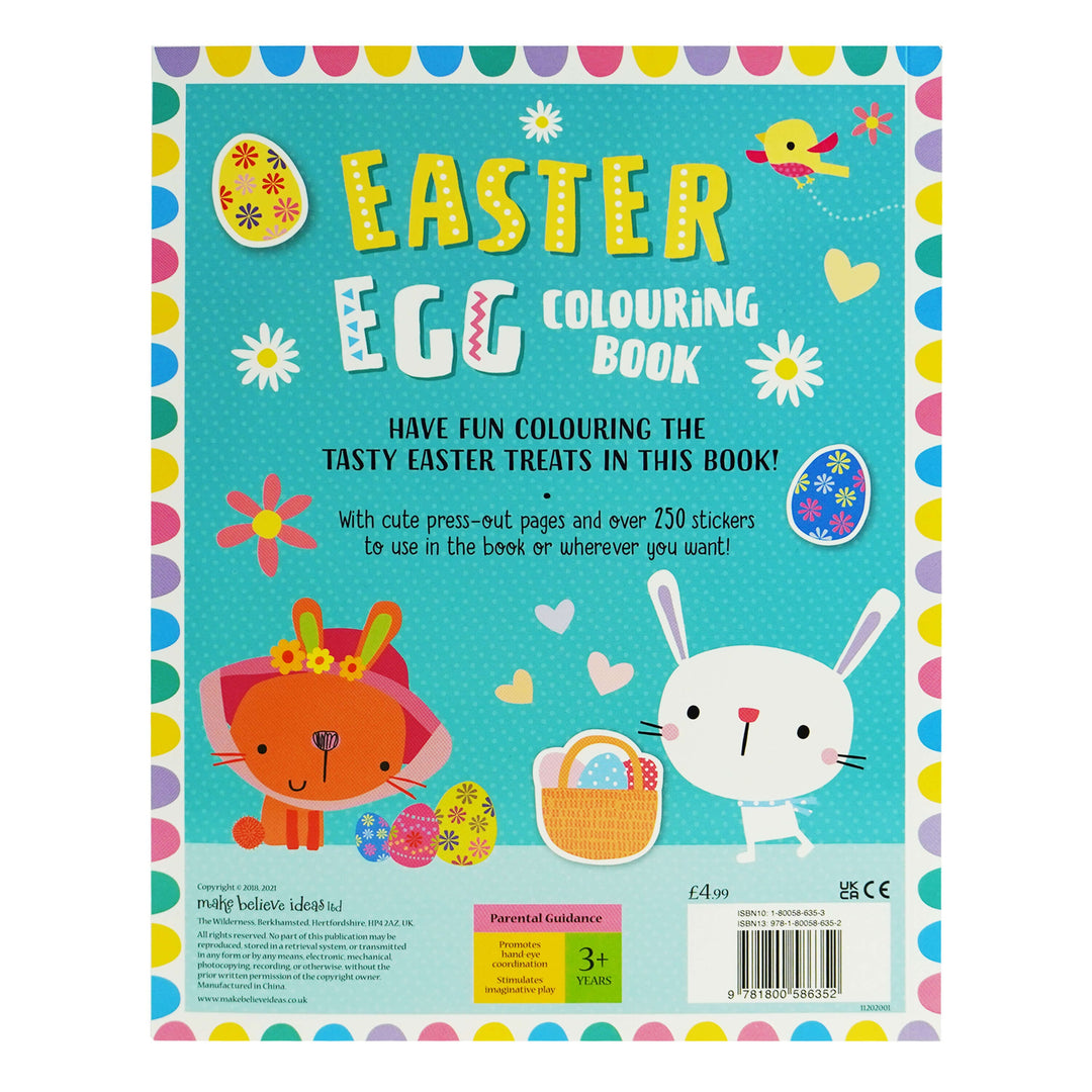 Easter Egg Colouring Book - Ages 3-5 - Paperback