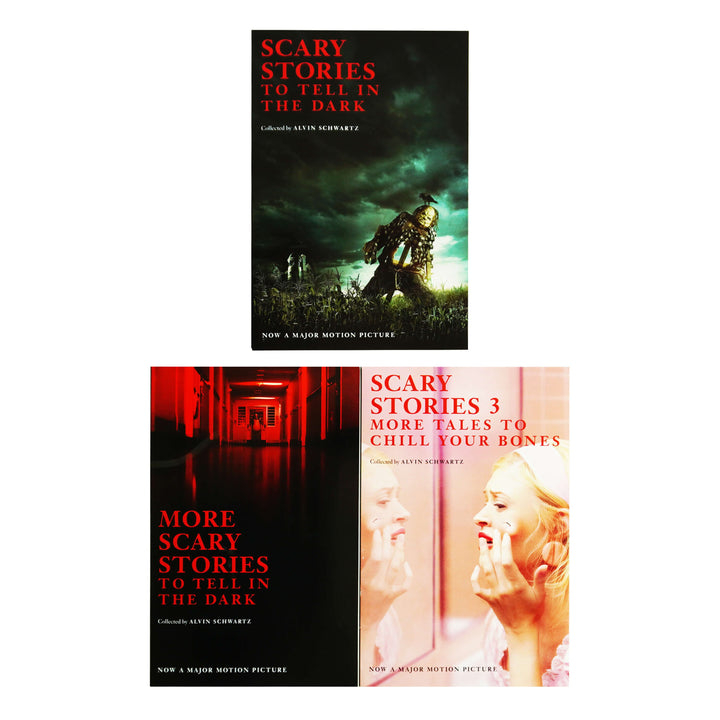 Scary Stories to Tell in the Dark by Alvin Schwartz 3 Books Collection Box Set - Ages 8-12 - Paperback