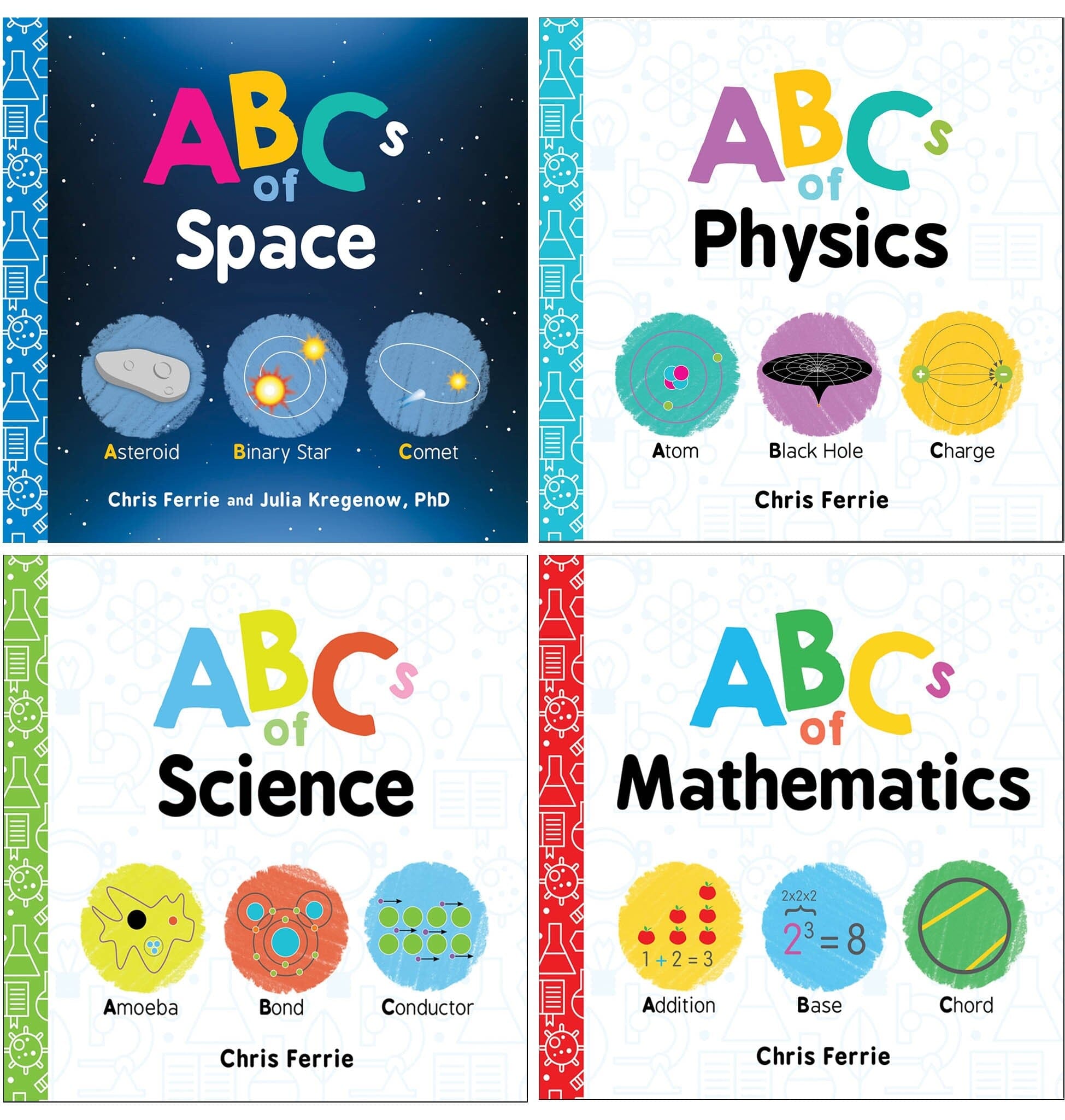 My First Science Library Abc's 4 Book Collection Set by Chris
